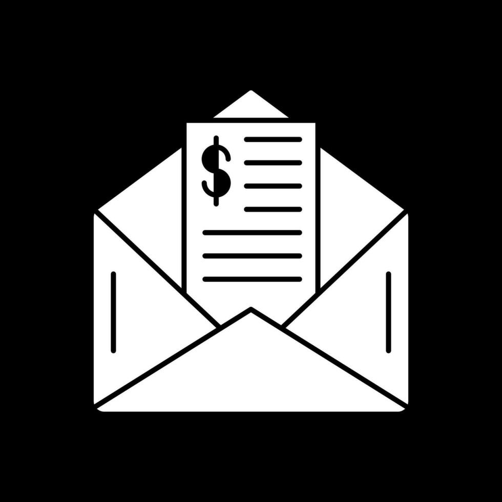 Paycheck Vector Icon Design