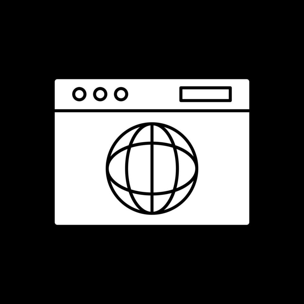 Web browser Vector Icon Design