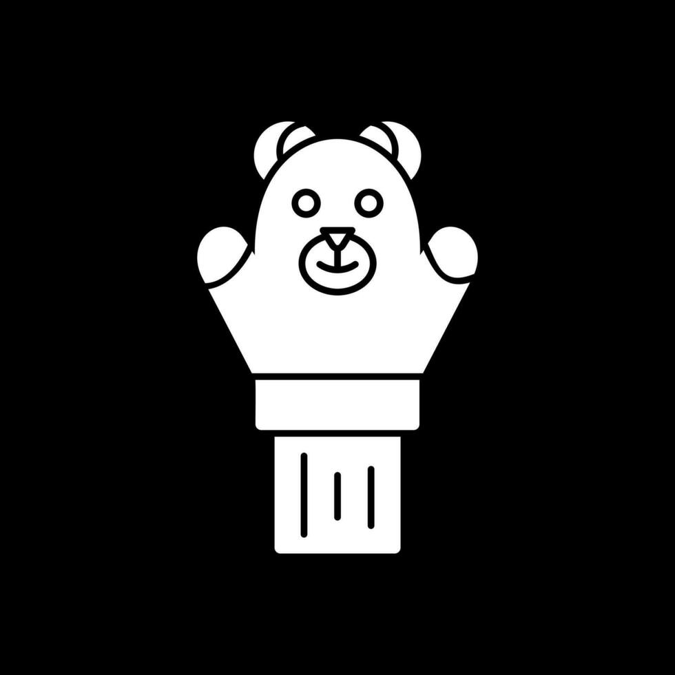 Hand puppet Vector Icon Design