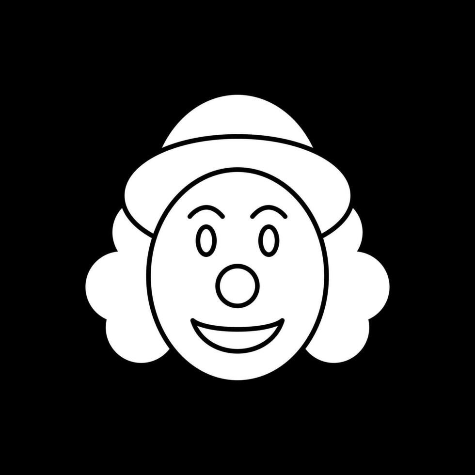 Clown Vector Icon Design