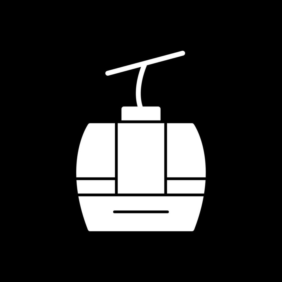 Gondola Vector Icon Design