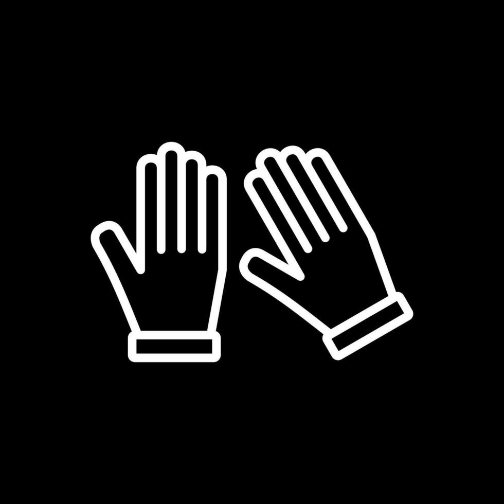 Glove Vector Icon Design