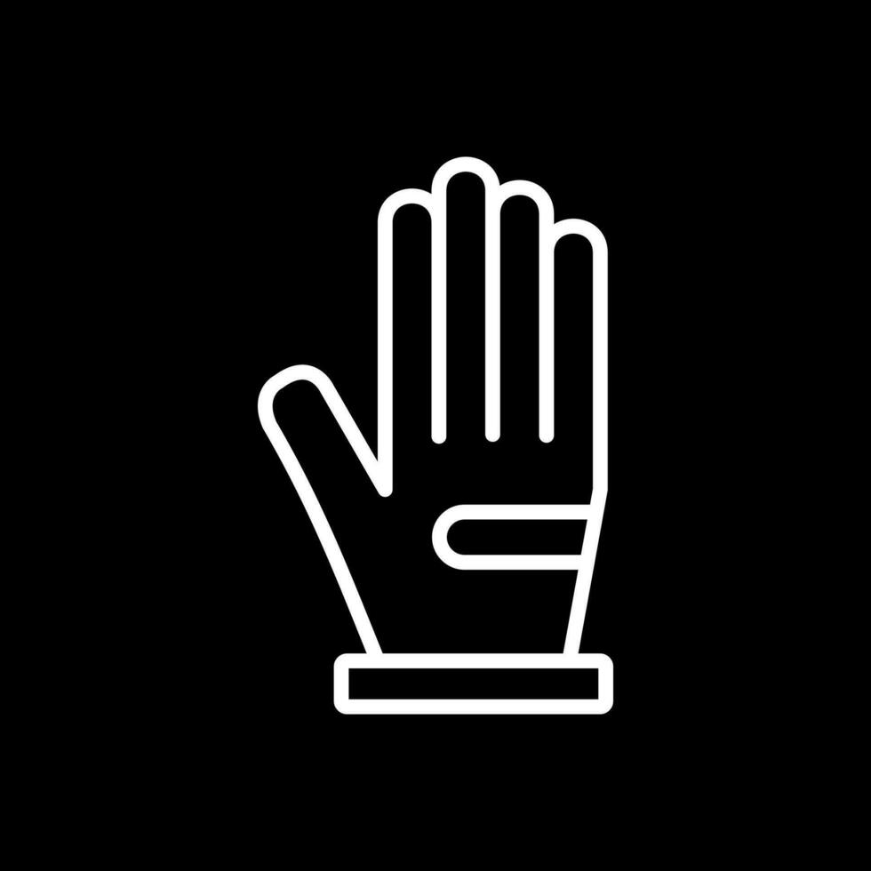 Glove Vector Icon Design