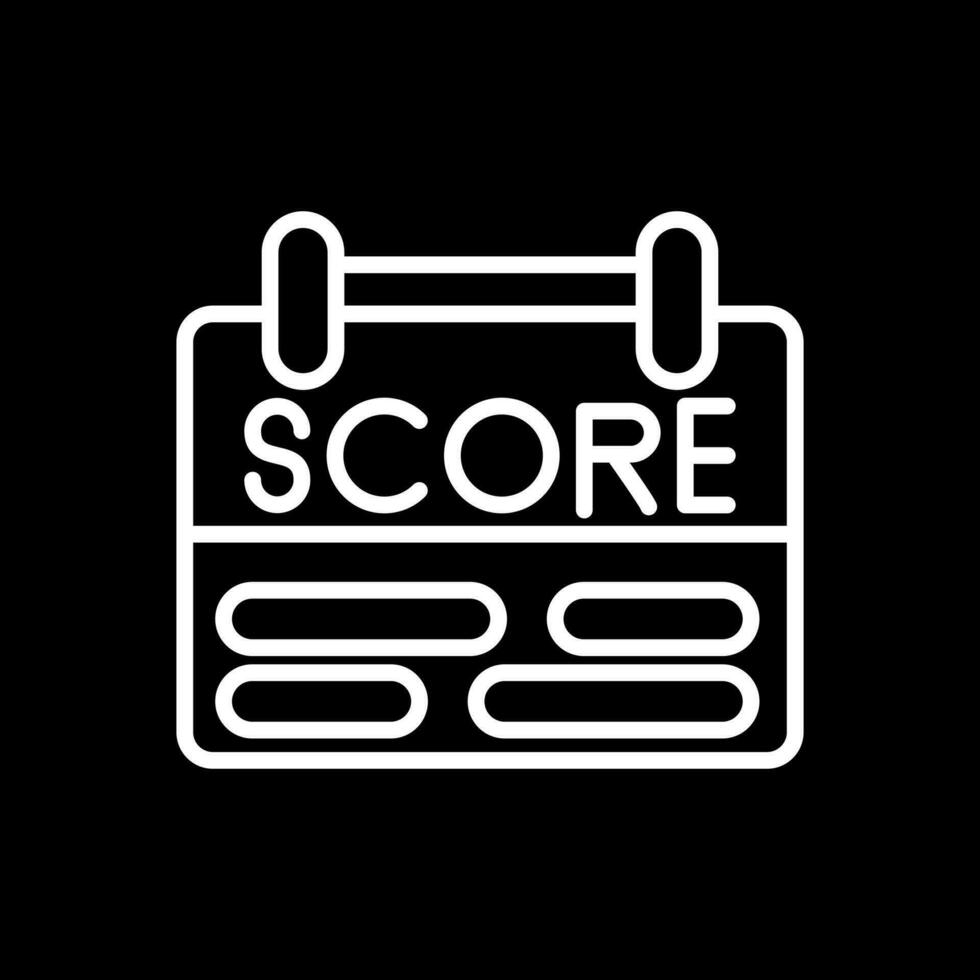 Scoring Vector Icon Design