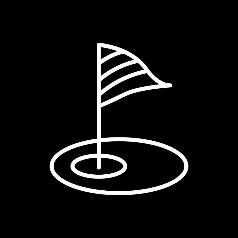 diseño de icono de vector de golf