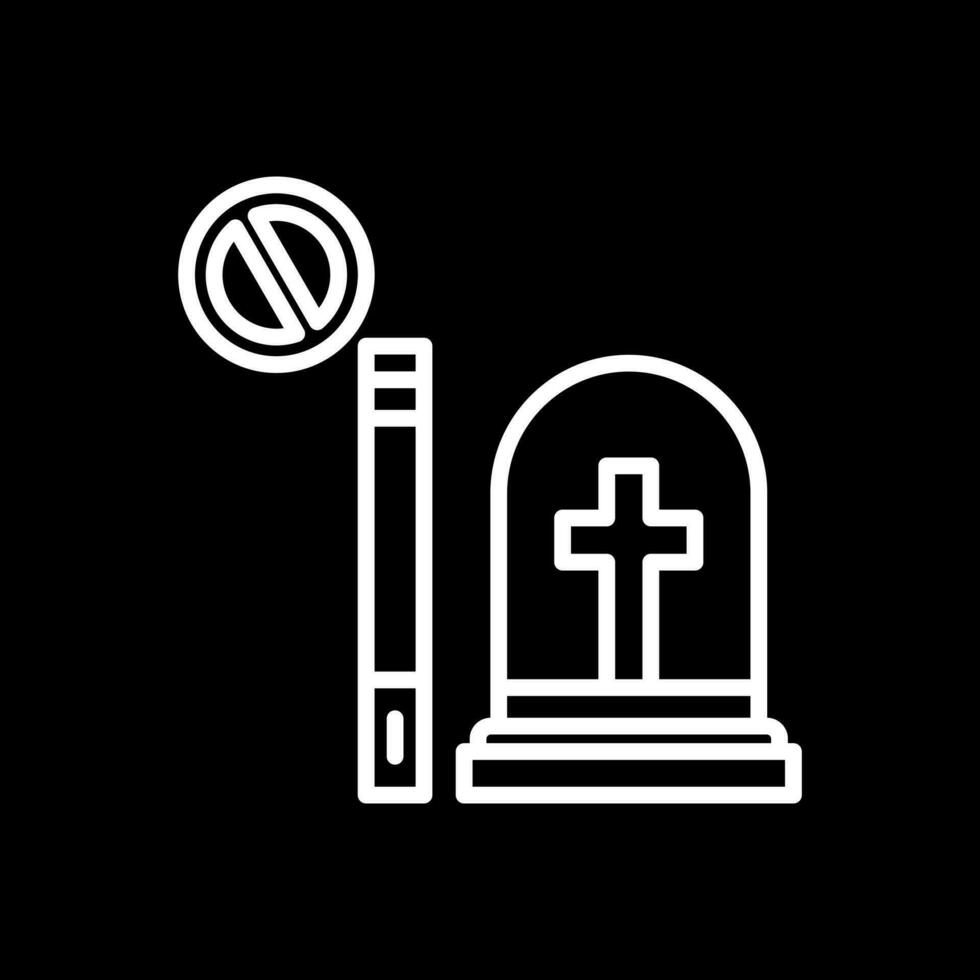 muerte vector icono diseño