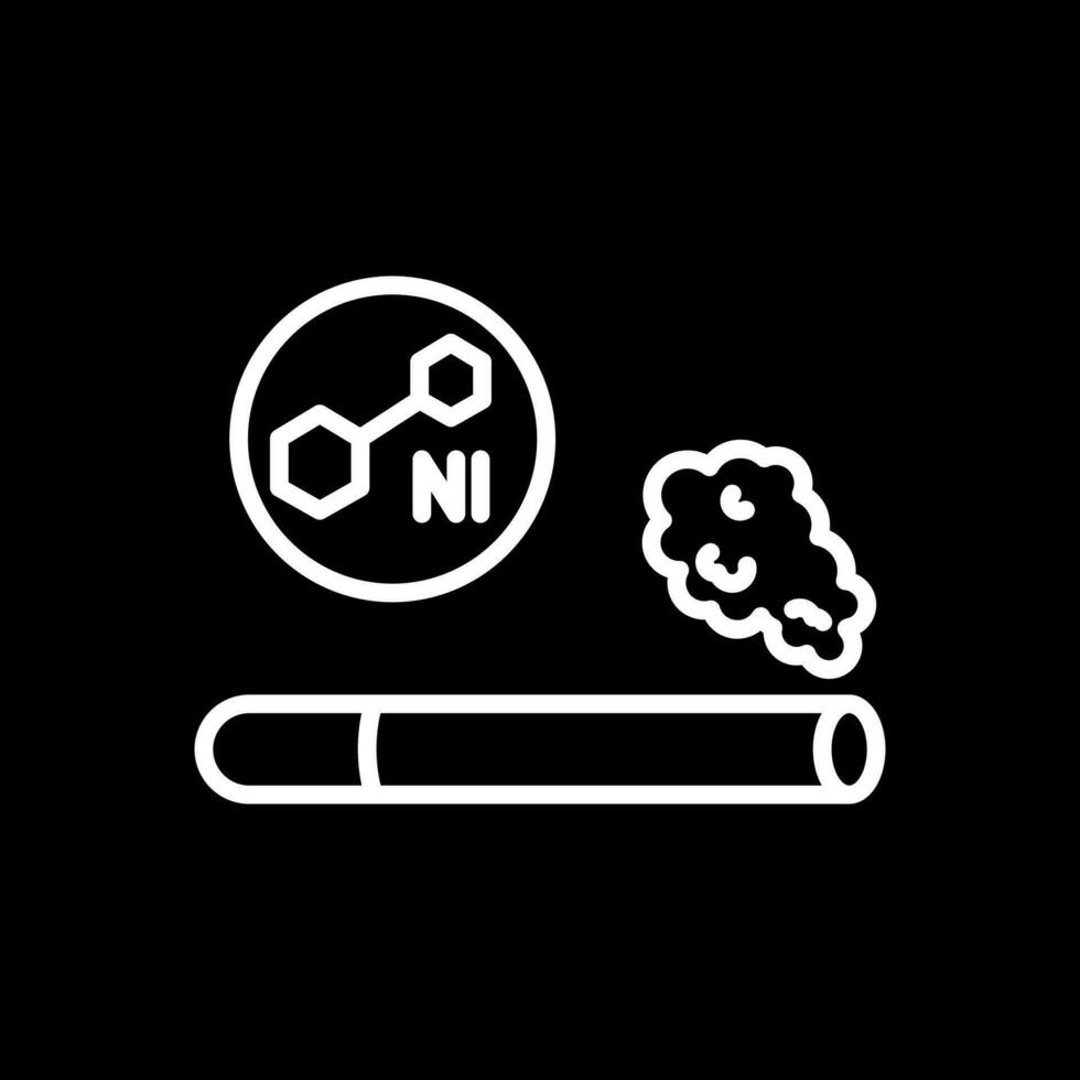 Nicotine Vector Icon Design