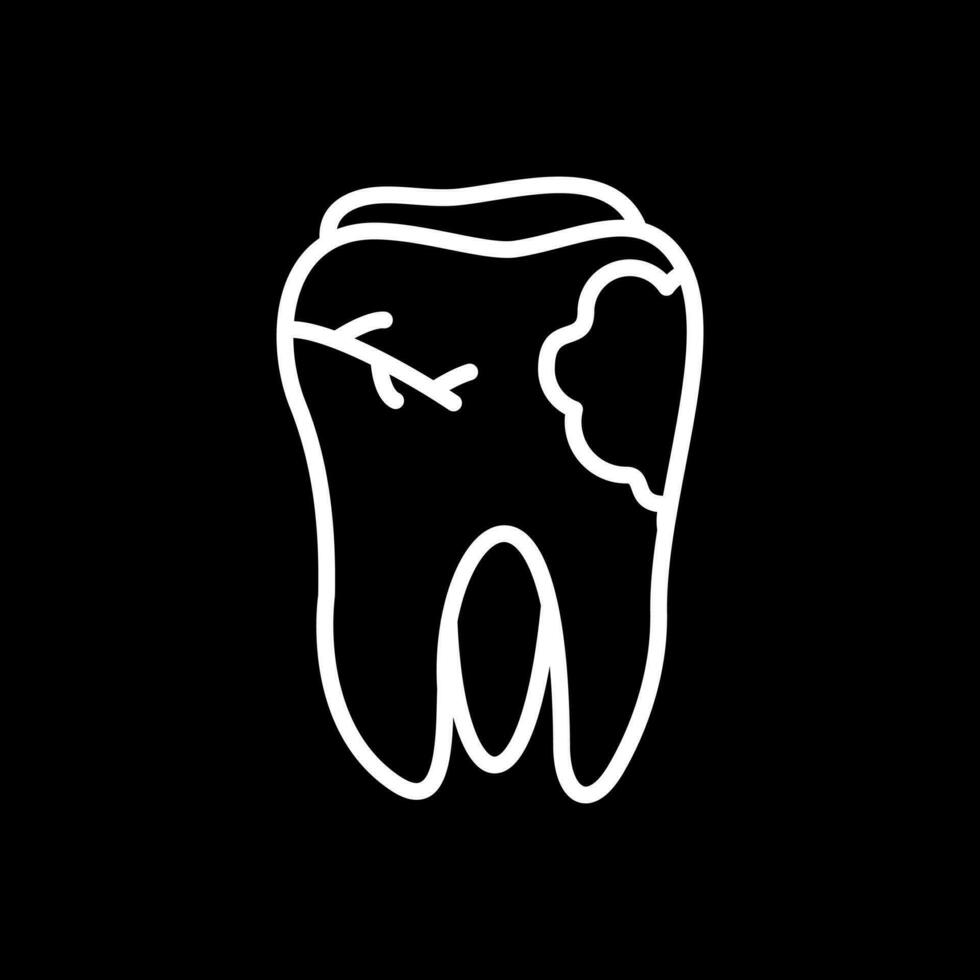 Caries Vector Icon Design