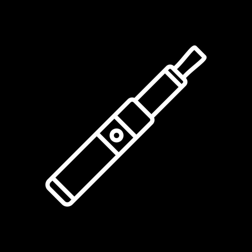 Electronic cigarette Vector Icon Design