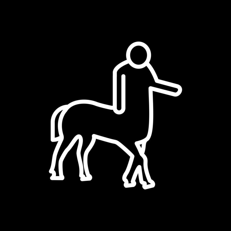 Centaur Vector Icon Design