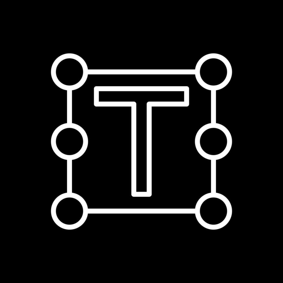 Typography Vector Icon Design