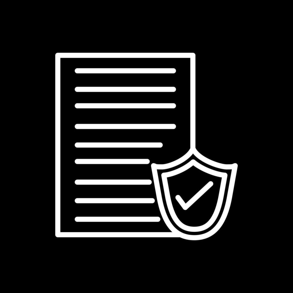 File protection Vector Icon Design