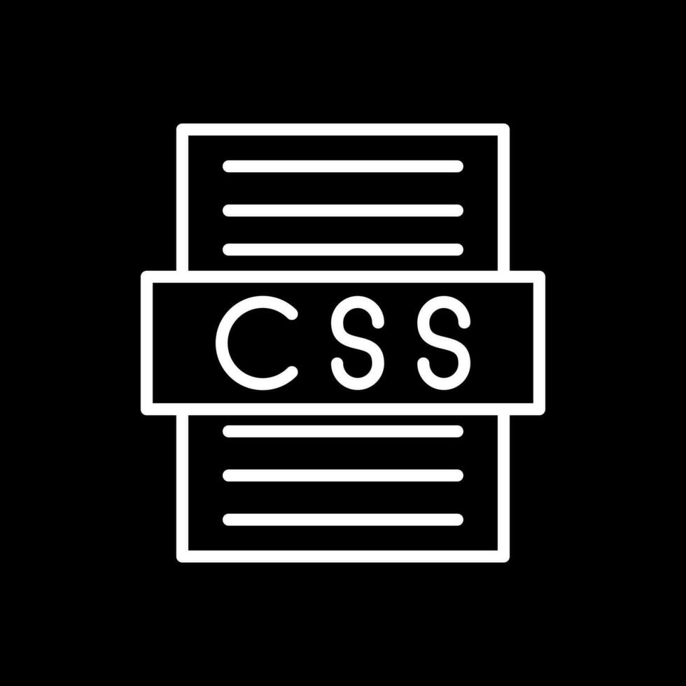 Css file Vector Icon Design