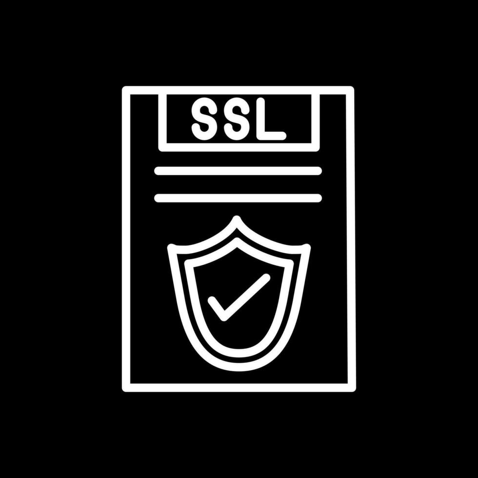 ssl vector icono diseño