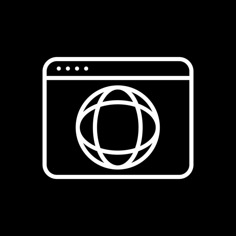 Browser Vector Icon Design