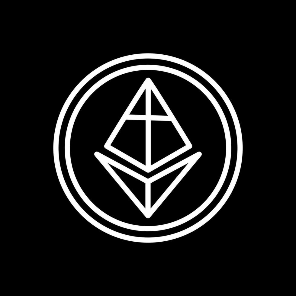Ethereum Vector Icon Design