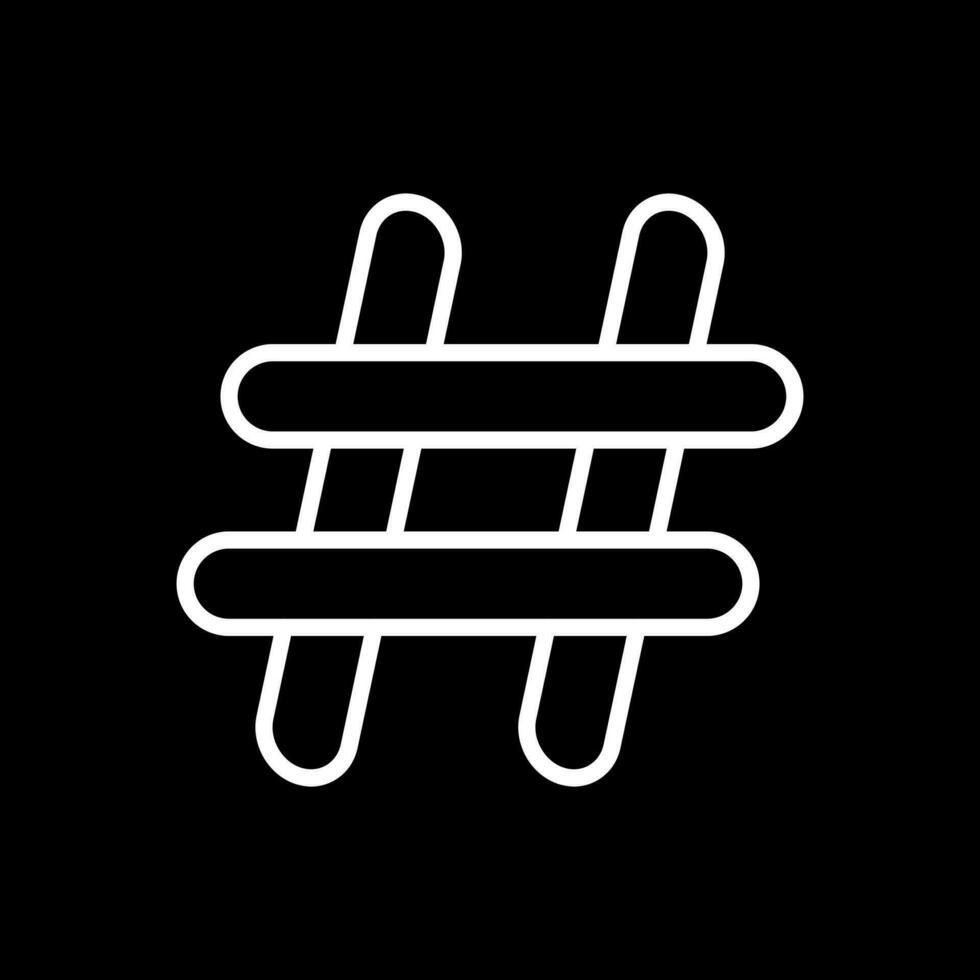 Hash tag Vector Icon Design