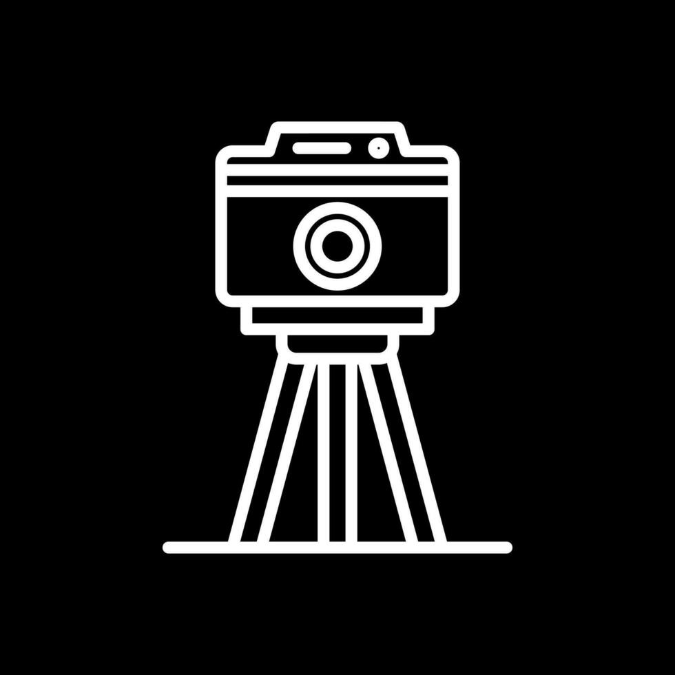 Tripod Vector Icon Design