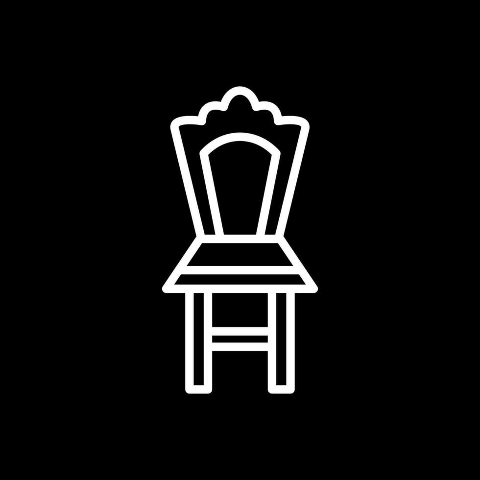 Chair Vector Icon Design
