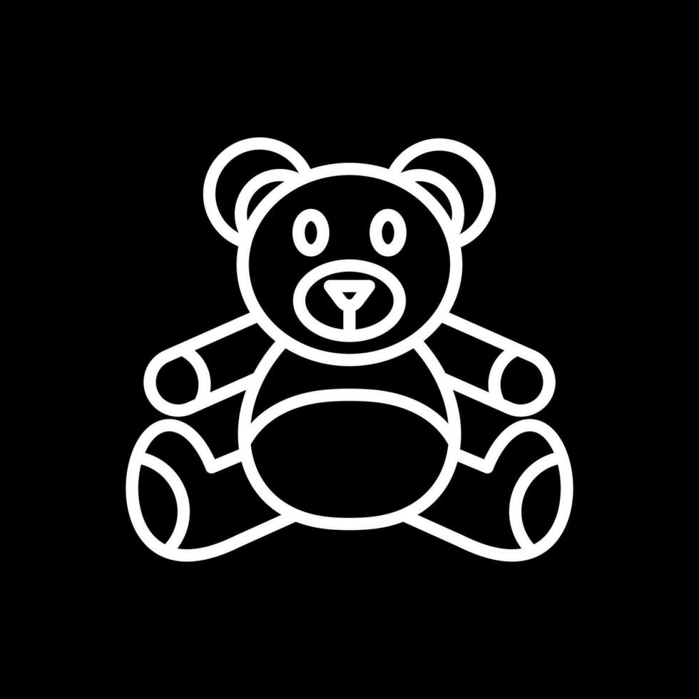 Teddy bear Vector Icon Design