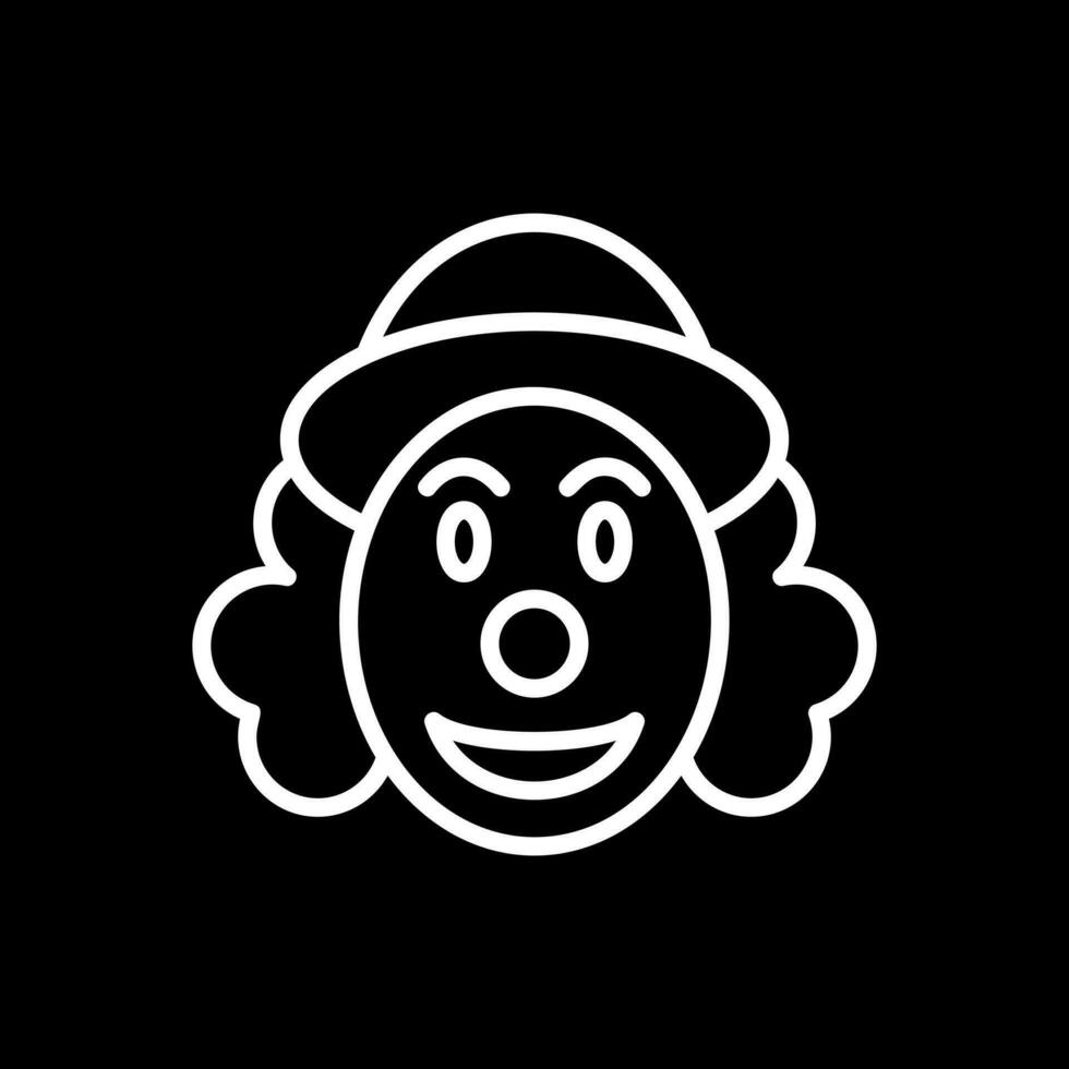 Clown Vector Icon Design