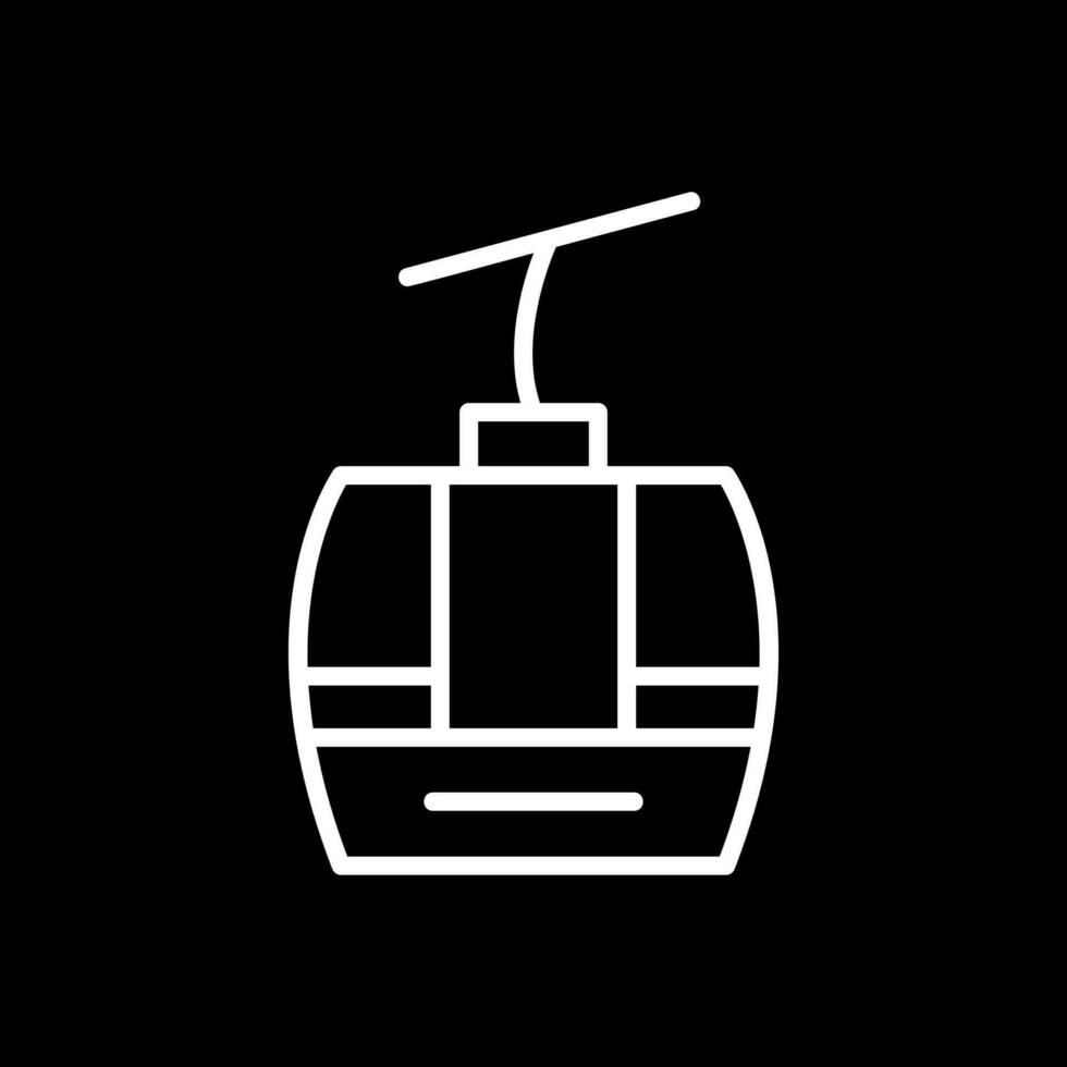 Gondola Vector Icon Design