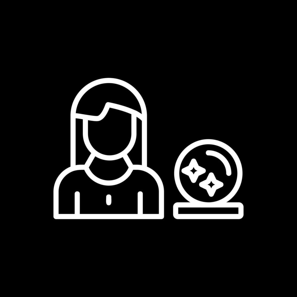 Fortune teller Vector Icon Design