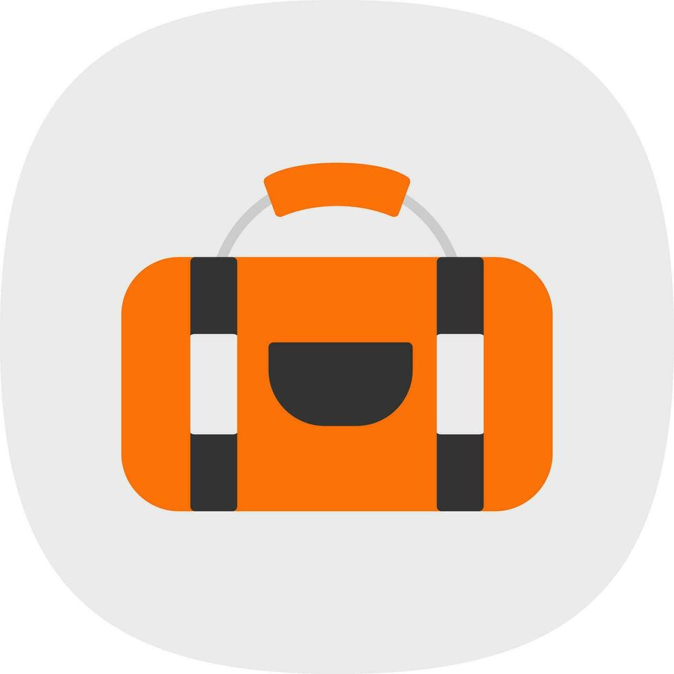 Sport bag Vector Icon Design