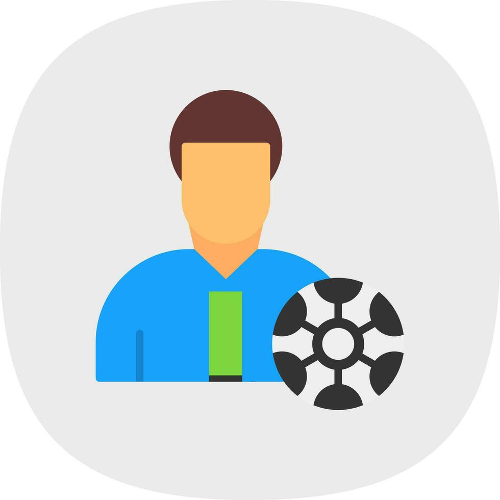 Player Vector Icon Design