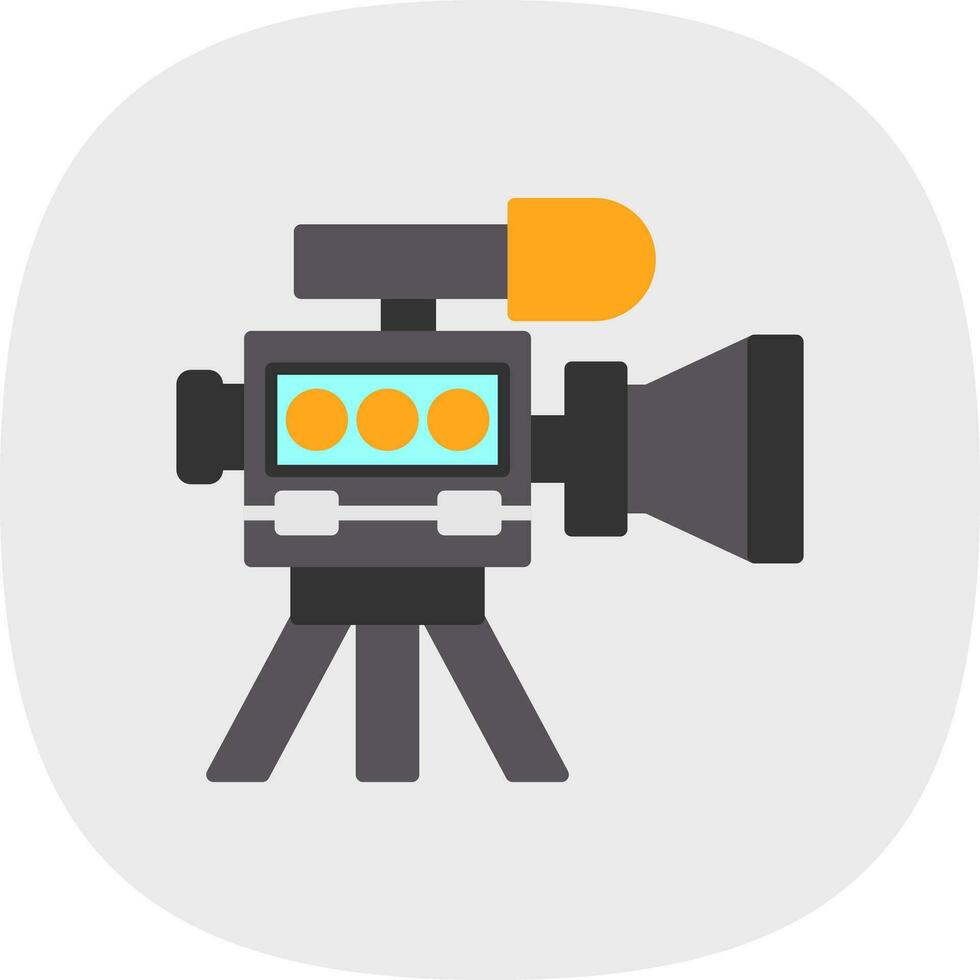 Video camera Vector Icon Design