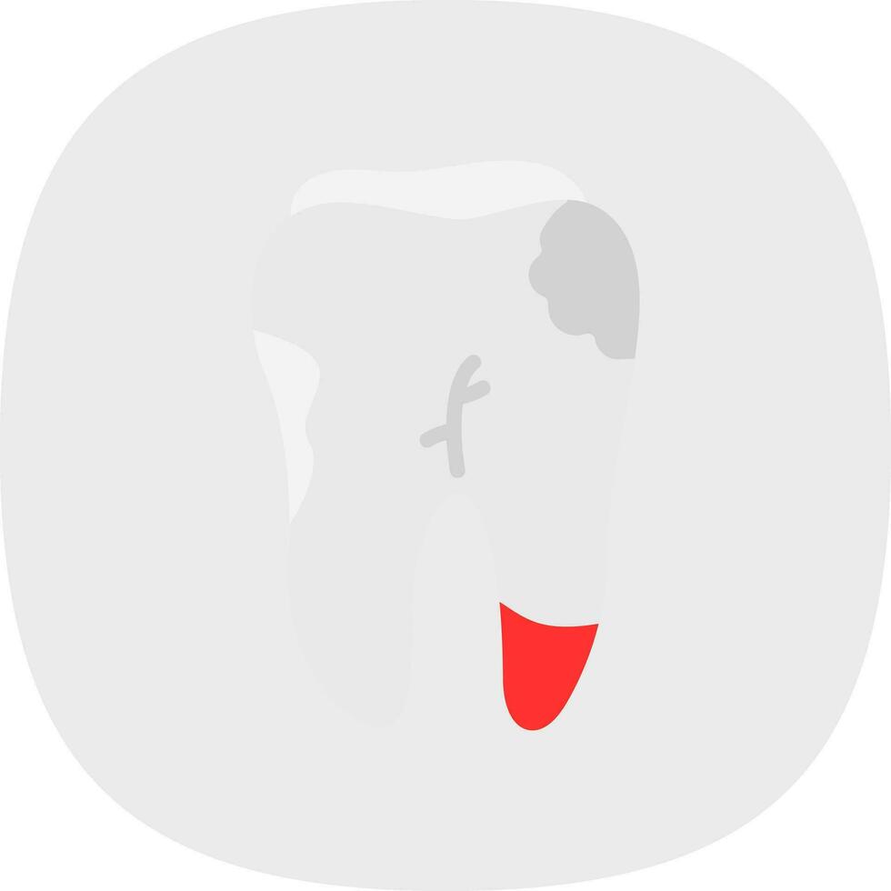 Caries Vector Icon Design