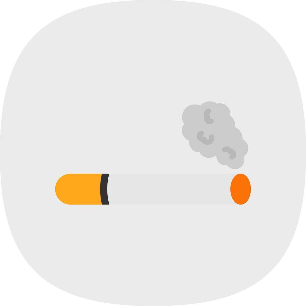 Cigarette Vector Icon Design