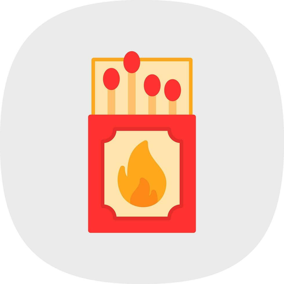 Matches Vector Icon Design