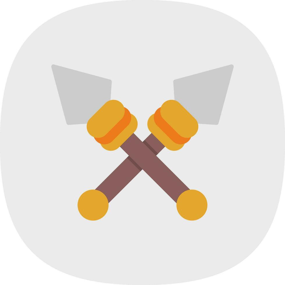 Spear Vector Icon Design