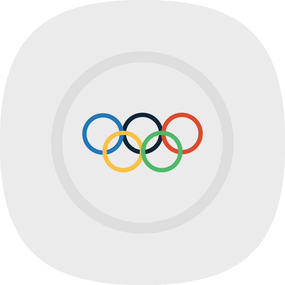 olímpico juegos vector icono diseño