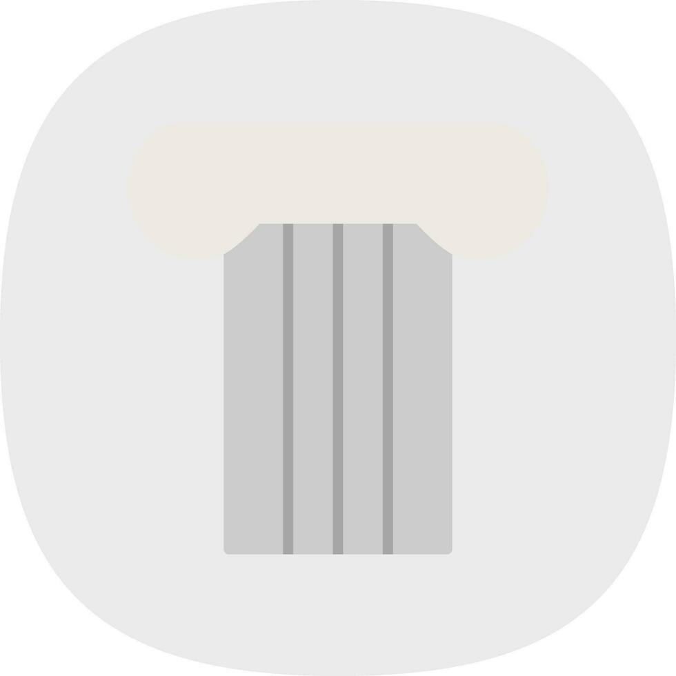 Ancient pillar Vector Icon Design