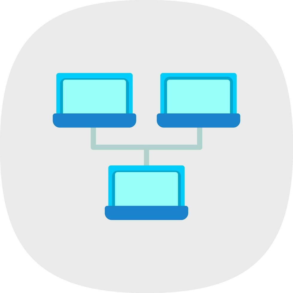 Local network Vector Icon Design
