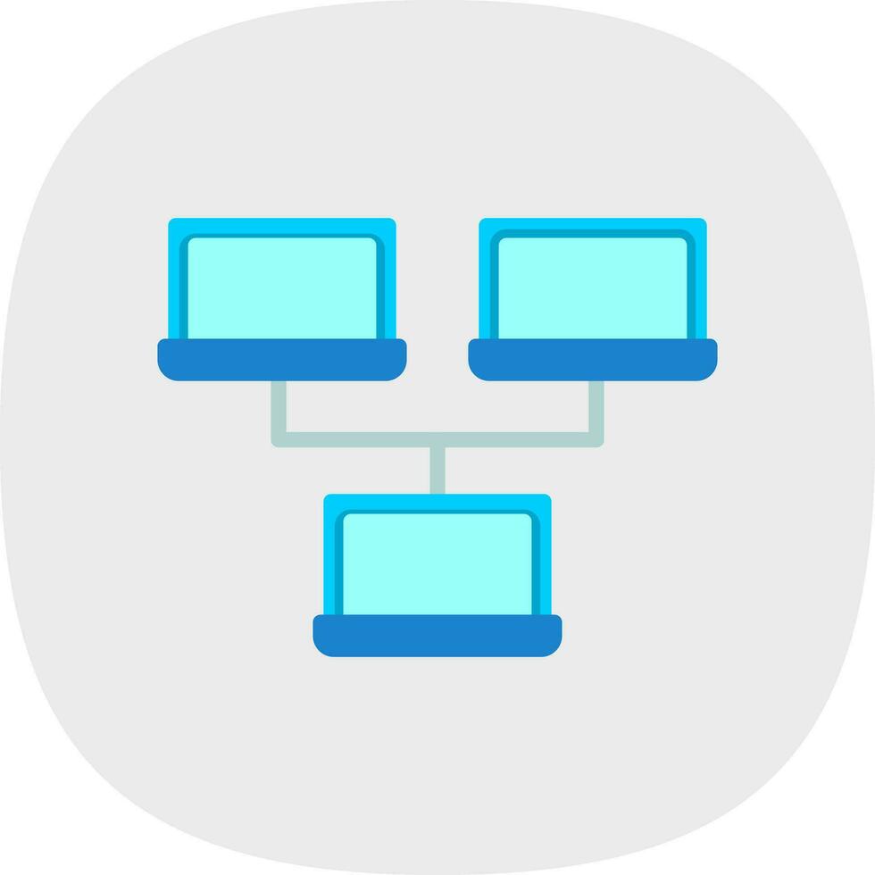 Local network Vector Icon Design