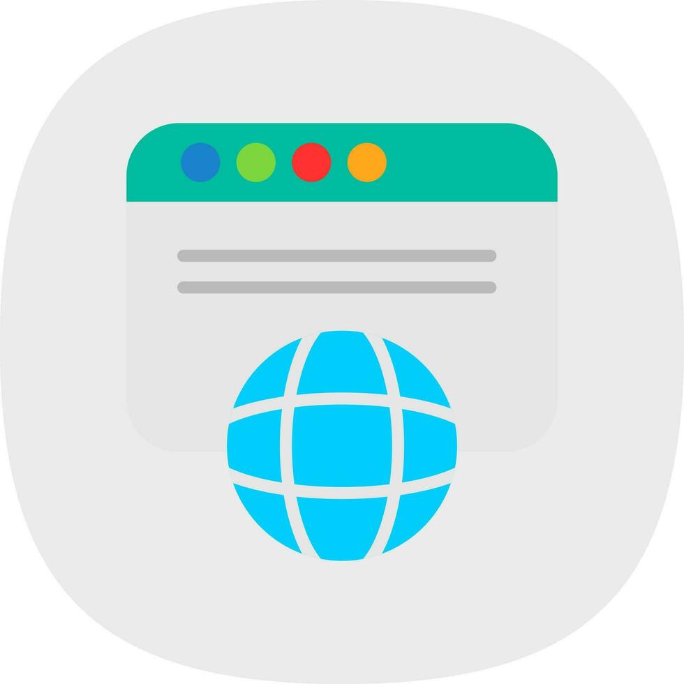 Browser Vector Icon Design