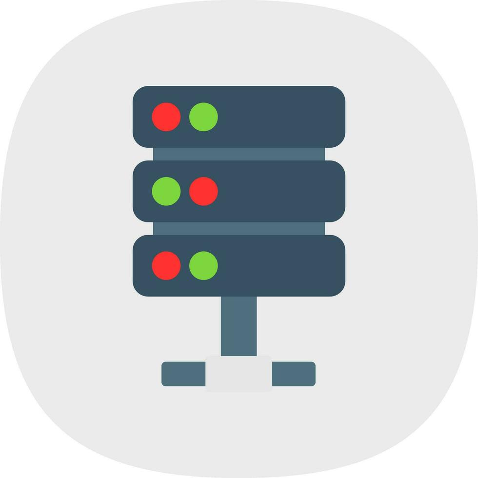 Server Vector Icon Design
