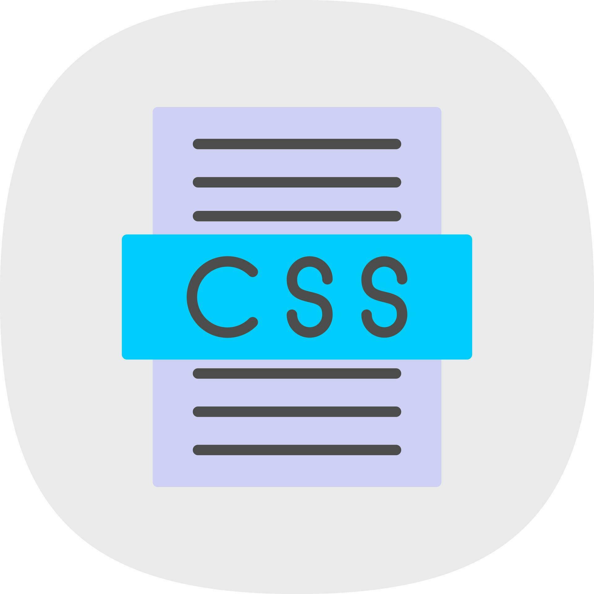 Css file Vector Icon Design 25986729 Vector Art at Vecteezy