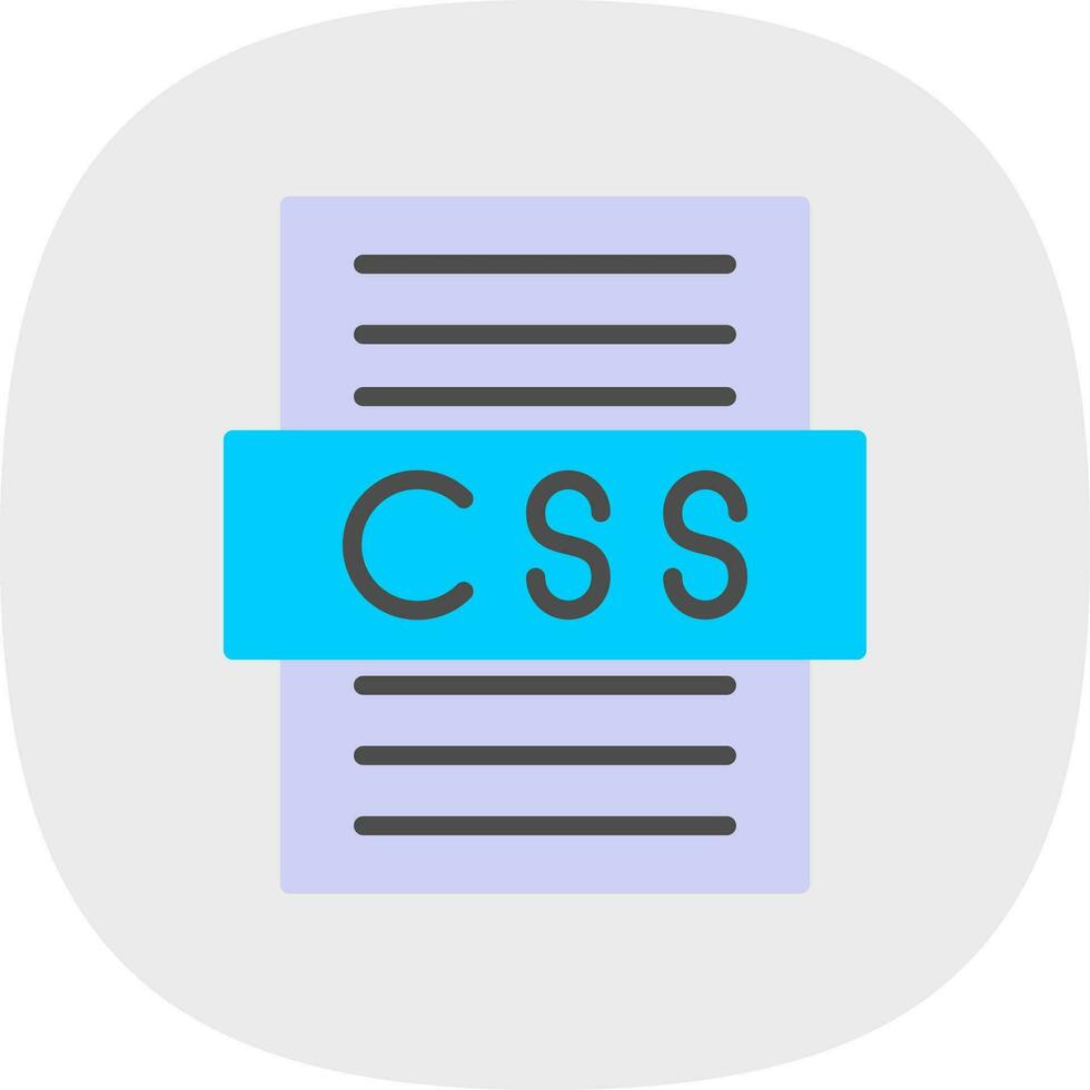 Css file Vector Icon Design