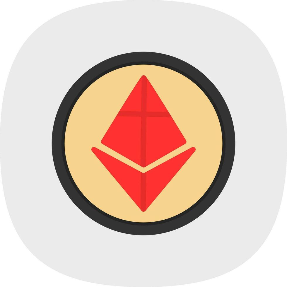 Ethereum Vector Icon Design