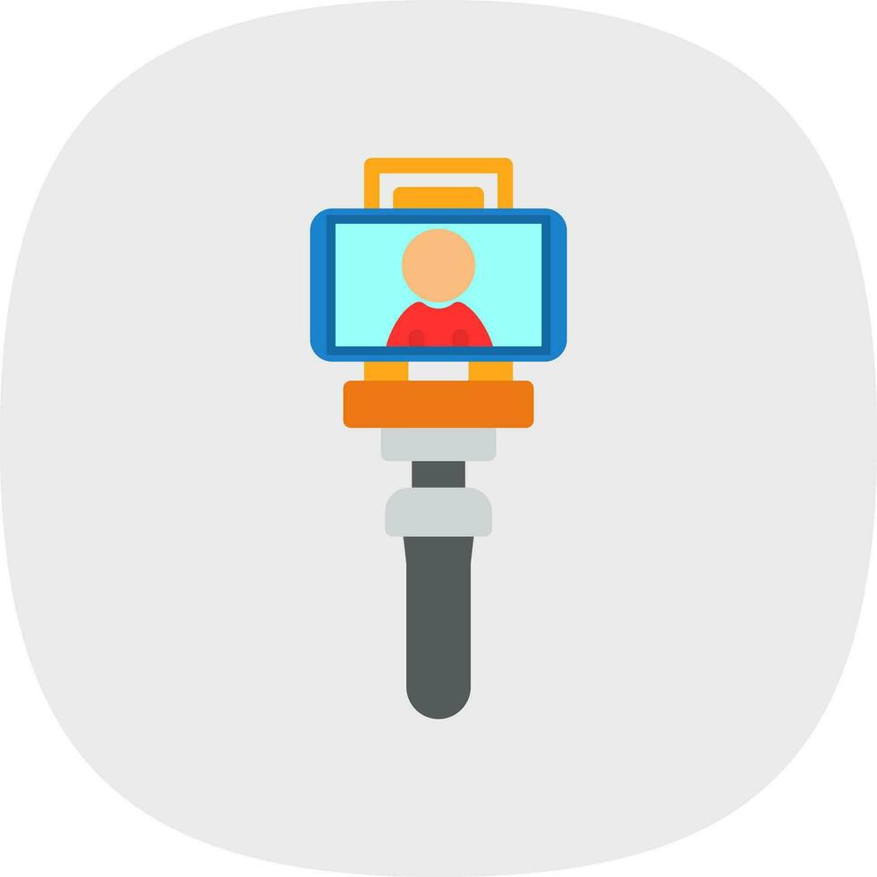 Selfie Vector Icon Design