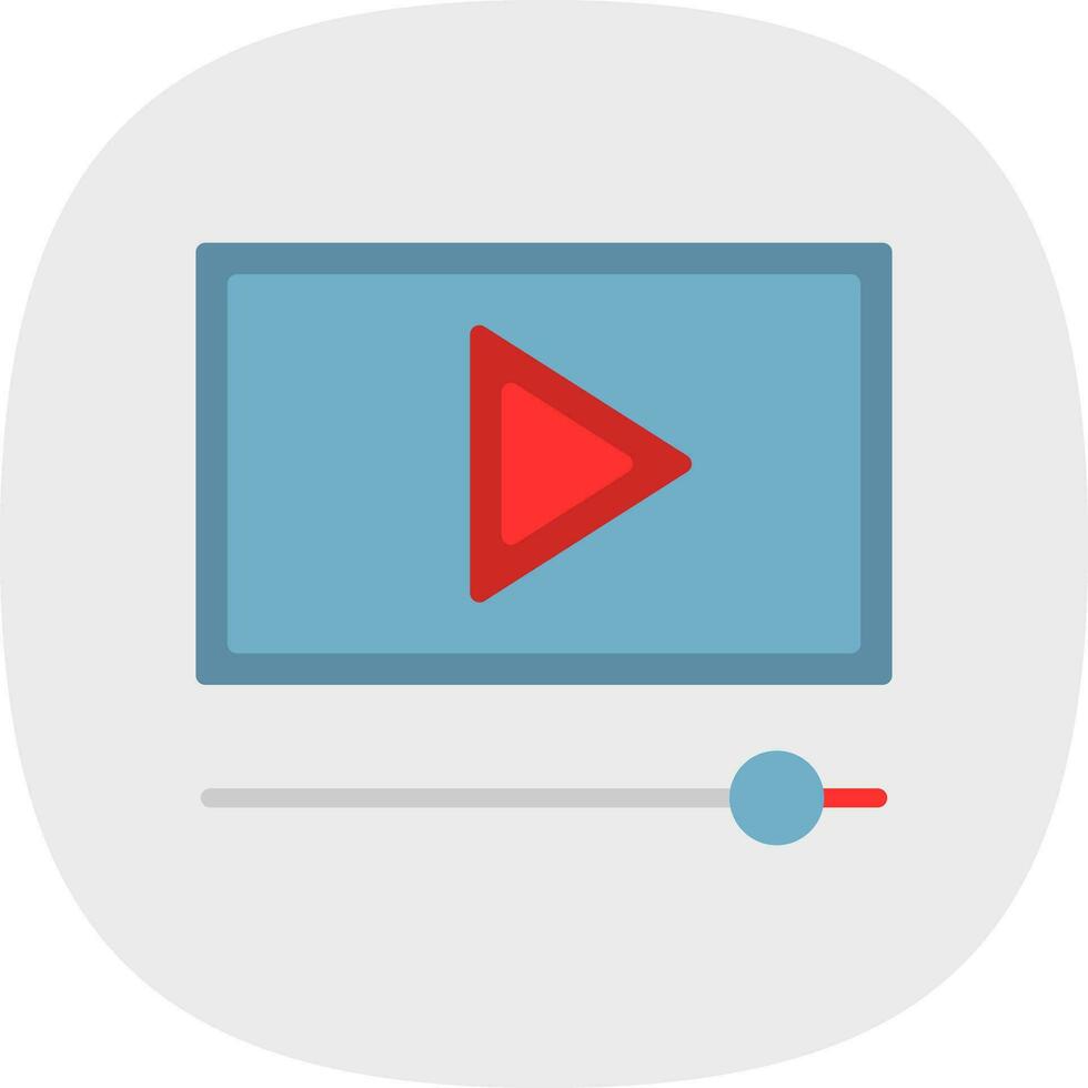 Video Vector Icon Design