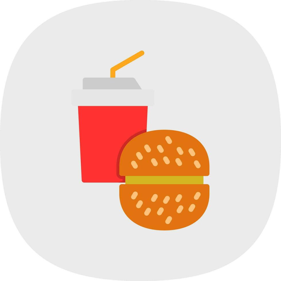 Fast food Vector Icon Design