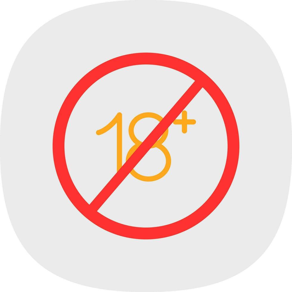 Prohibited Vector Icon Design