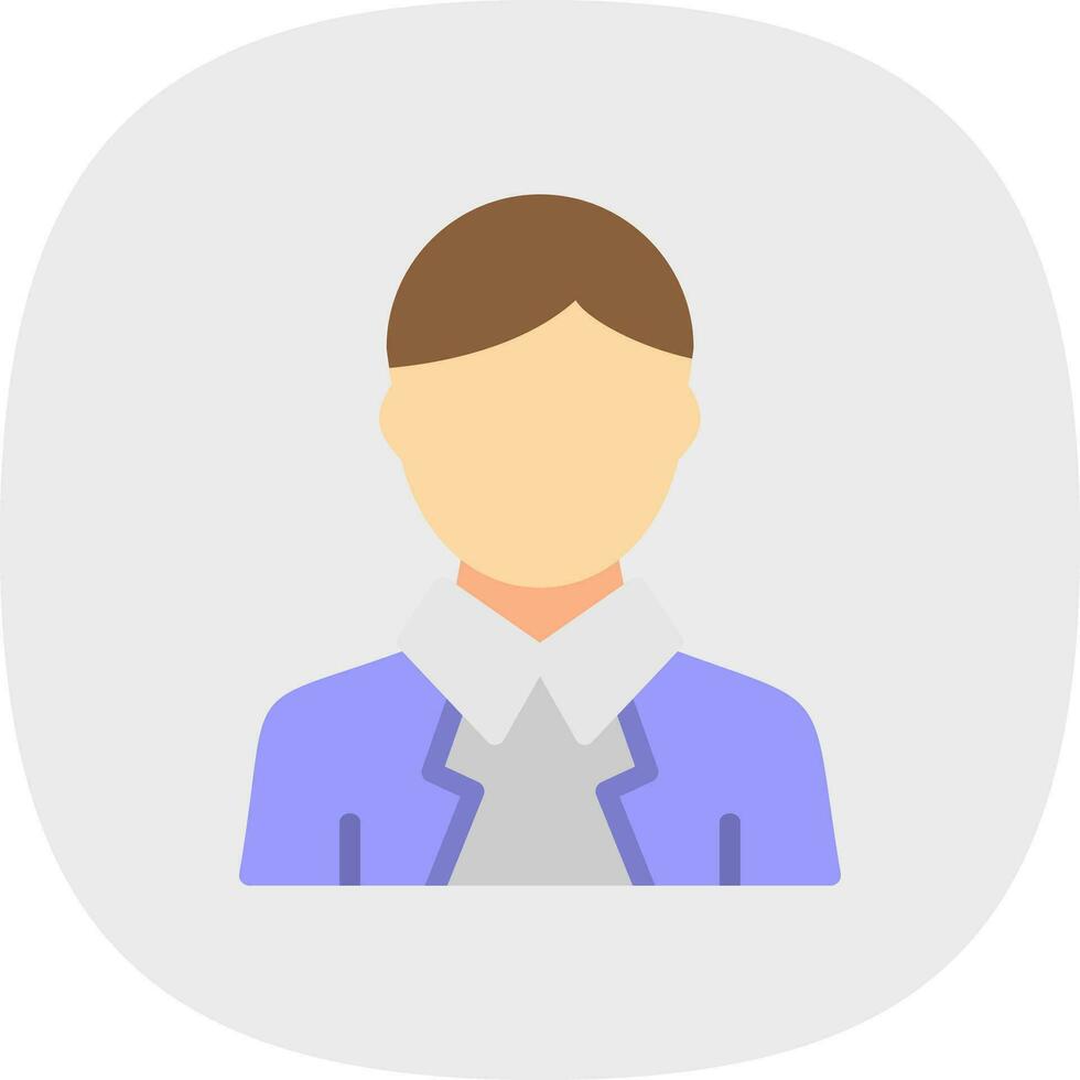 Male teacher Vector Icon Design