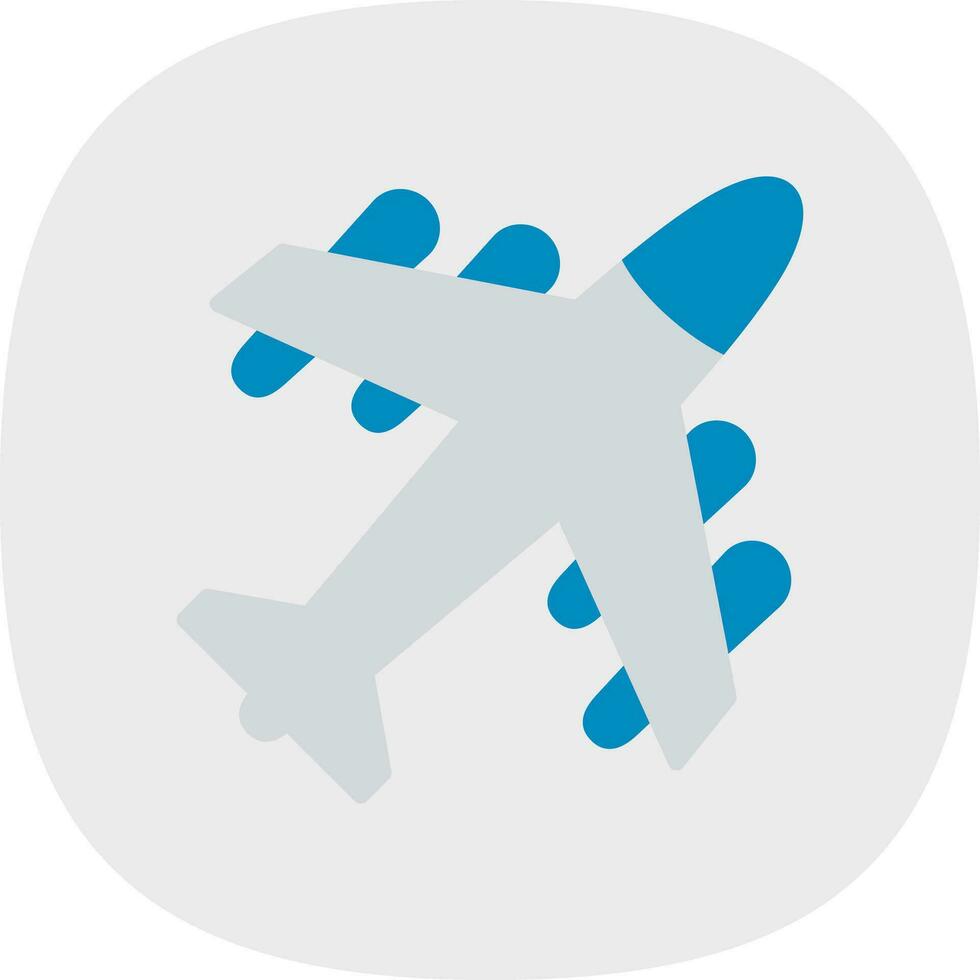 Plane Vector Icon Design