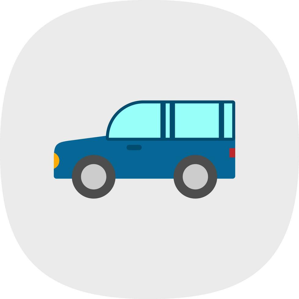 Car toy Vector Icon Design